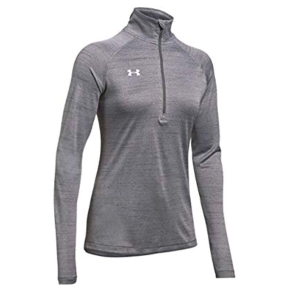 Under Armour Tops - Under Armour Stripe Tech 1/4 Zip Top Shirt